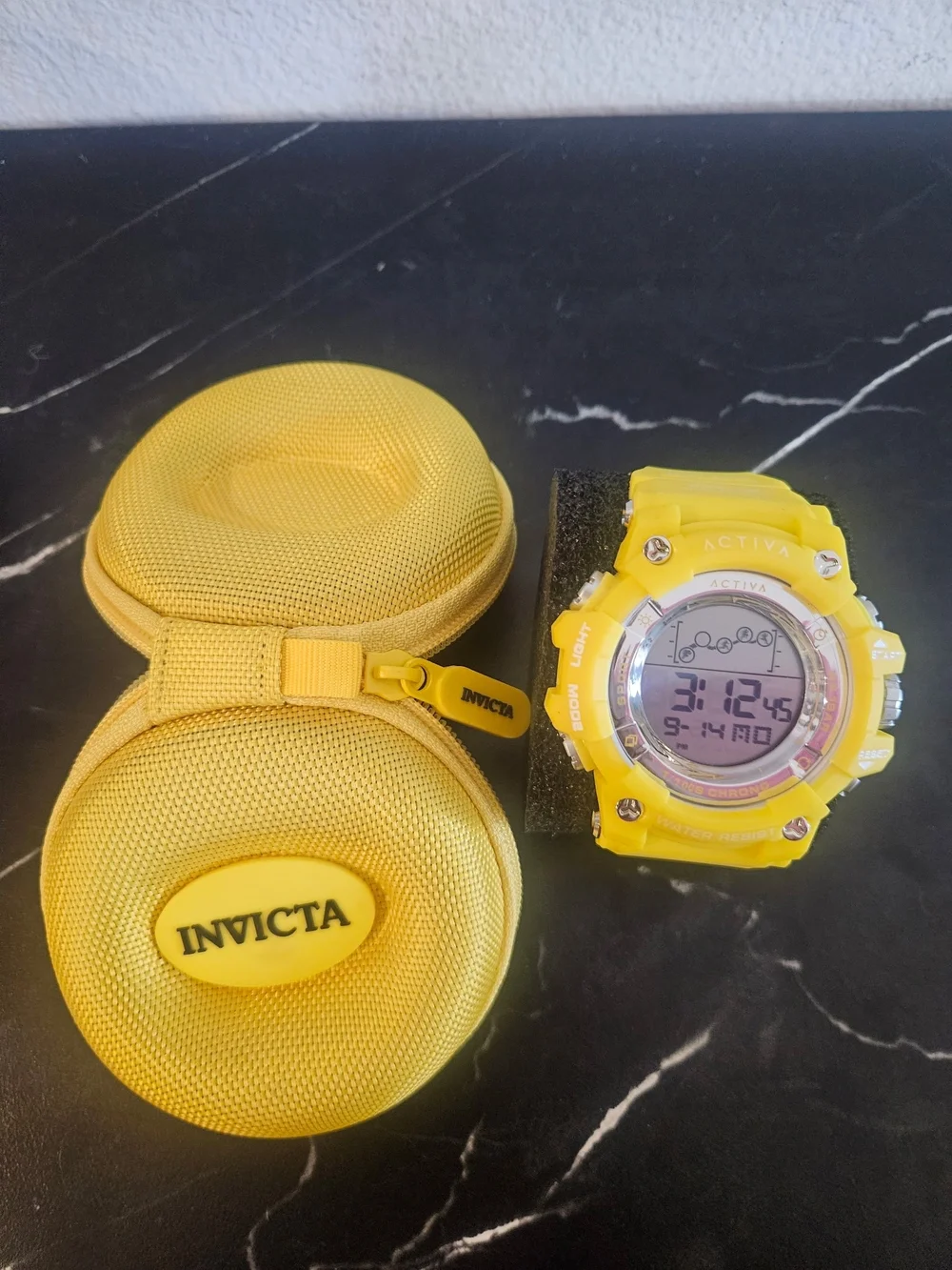 NWT Activa Rally Edition X Invicta 50mm ACW-GA-M-100 (Yellow) In Plastic